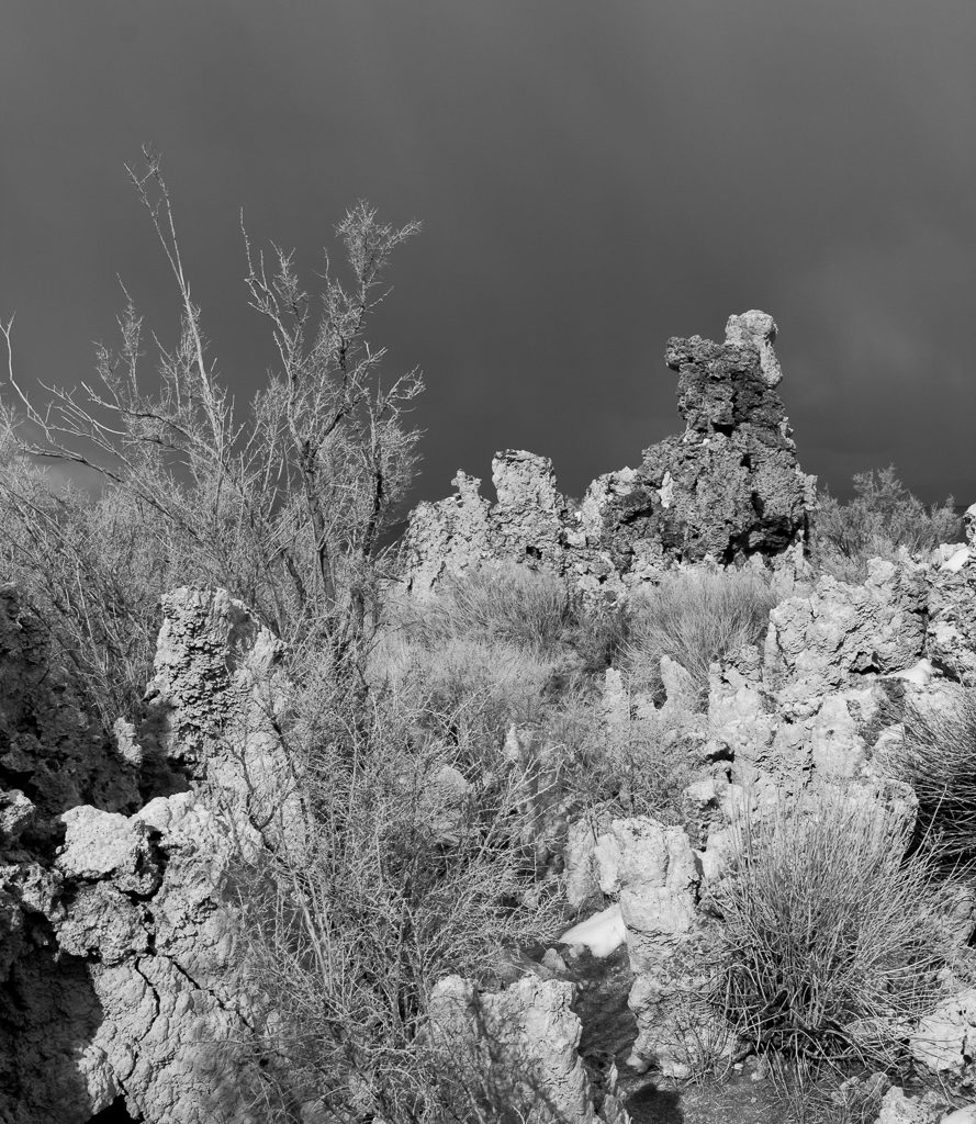 Storm Light on Tufas at Mono Lake, California, Mono County